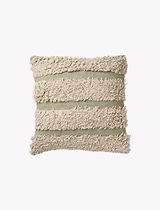 Minna Cushion Cover 50x50cm Light Green Natural