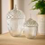 Romance Bowl with Lid Glass Clear Large