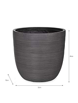 Rodborough Planter 53cm Carbon