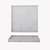 Majsa Tray Marble Square White