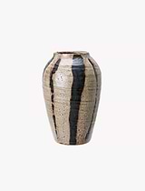 Eden Vase Stoneware Black Large