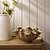 Hanna Decorative Bowl Stoneware Brown Large