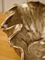 Hanna Decorative Bowl Stoneware Brown Small