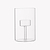 Ina Tealight Holder Glass Small