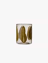 Leaf Hurricane Glass Small