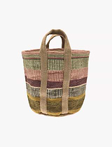Jute Storage Basket Multi