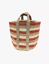 Jute Storage Basket Spicy