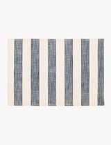 Wide Stripe Napkins Set of 2 Flint Blue
