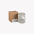 Calm Scented Candle Rosewood and Cyclamen Grey