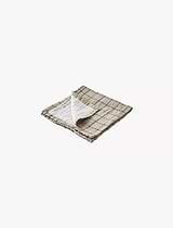 Elsa Napkin Cotton Beige Black