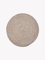 Elina Placemat Cotton Warm White