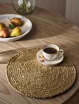 Elina Placemat Cotton Warm White