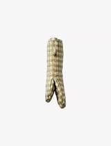 Gulli Oven Glove Cotton Green Ivory