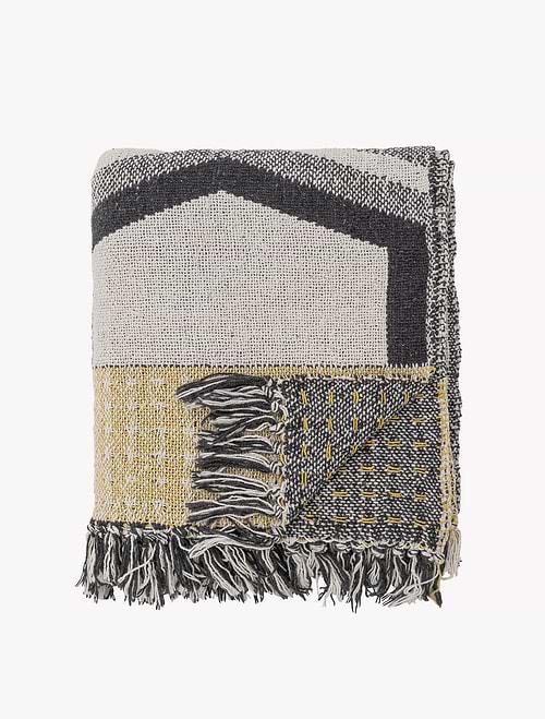 Annli Throw 130x160cm Recycled Cotton Grey