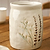 Bea Jar w/Lid Stoneware Natural