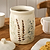 Bea Jar w/Lid Stoneware Natural