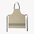 Anza Apron Cotton Green