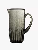 Anora Jug Glass Grey