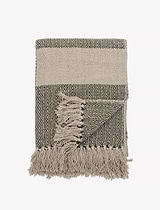 Fidan Throw 130x160cm Recycled Cotton Green