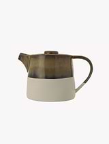 Heather Teapot Stoneware Green