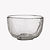 Lenka Bowl Recycled Glass Clear