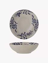 Petunia Bowl Stoneware Blue