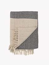 Matt Throw 130x160cm Recycled Cotton Grey