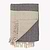 Matt Throw 130x160cm Recycled Cotton Grey