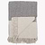 Sefanit Throw 130x160cm Recycled Cotton Grey