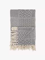 Rodion Throw 130x160cm Recycled Cotton Grey