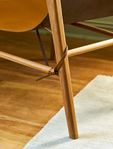 Beja Armchair Teak Brown