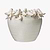 Elsa Bird Planter Stoneware Warm White