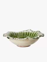 Ivy Bowl Terracotta Green
