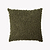 Nalia Boucle Cushion Cover 50x50cm Wool Green