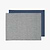 Hampton Stripe Placemats Set of 2 Blue