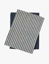 Hampton Stripe Tea Towels Set of 2 Blue