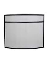 Bretforton Fire screen Large Black