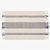 Recycled Cotton Stripe Placemat Slate Blue