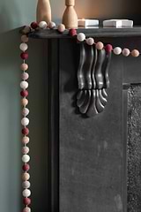 Southwold Pom Pom Christmas Garland Berry