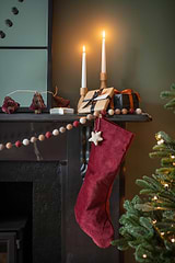 Hyde Christmas Stocking Berry