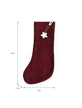 Hyde Christmas Stocking Berry