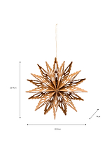 Maddox Christmas Snowflake Cinnamon