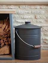 Forge Fire Bucket Black