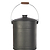 Forge Fire Bucket Black