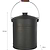 Forge Fire Bucket Black