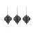 Maddox Teardrop Bauble Set of 3 Rosemary