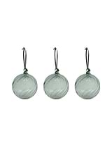 Whittington Christmas Baubles Set of 3 Rosemary