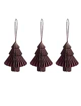 Maddox Trees Set of 3 Berry