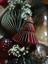 Maddox Trees Set of 3 Berry