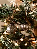 Laverton Mini Baubles Set of 6 Silver